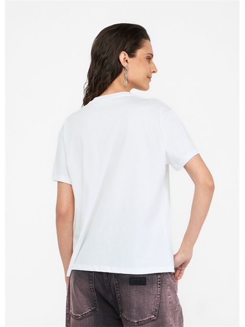 T-shirt con applicazioni LIU JO | MF5345JS923/M9683